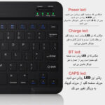 کیبورد و ماوس بی سیم مدل KIT، سوییچ ممبران، Tenkeyless