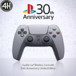 دسته بازی بی‌سیم مدل CFI-ZCT1W طرح PlayStation 30th Anniversary