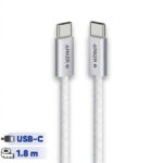 کابل تبدیل USB-C به USB-C انکر مدل Zolo A8060 طول 1.8 متر با توان 240 وات
