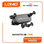 پایه نگهدارنده گوشی موبایل الدینیو مدل MG03