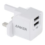 شارژر دیواری 12 وات دو پورت انکر مدل PowerPort Mini A2620