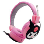 هدفون بی سیم طرح فانتزی کرومی مدل Kuromi-AH-807L