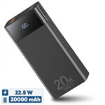 پاوربانک 22.5 وات ریمکس مدل RPP-450 22.5W ظرفیت 20000 میلی آمپر ساعت