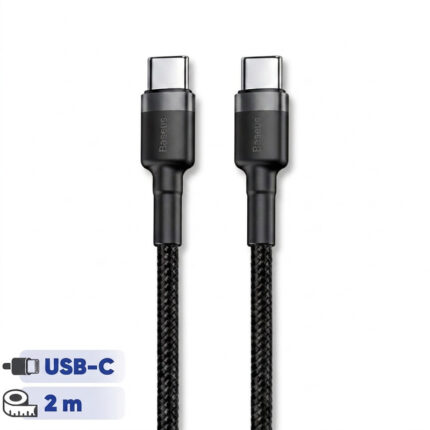 کابل USB-C باسئوس مدل CATKLF-HG1 طول 2 متر