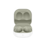 هدفون بلوتوثی سامسونگ مدل Galaxy Buds 2 با نویز کنسلینگ فعال (ANC)، درگاه شارژ USB Type-C، دارای میکروفون داخلی و دو میکروفون خارجی، مقاوم در برابر رطوبت و عرق
