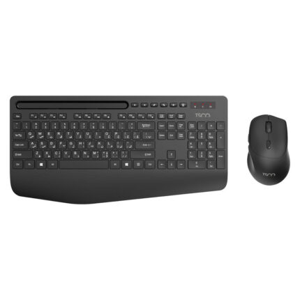 کیبورد و ماوس بی سیم تسکو مدل TKM 7025W، سوییچ ممبران، Full-Size